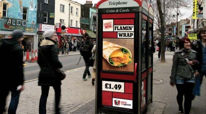 telephone boxes